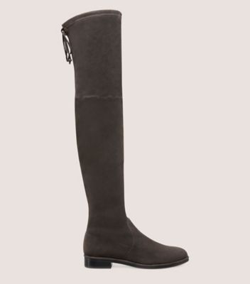 Stuart Weitzman Lowland Bold Boot In Slate Gray