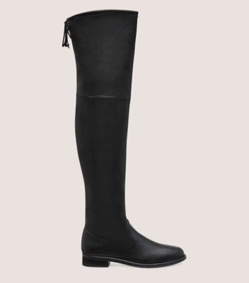 Stuart Weitzman Lowland Bold Boot Over-the-knee Boots In Black