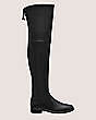 Stuart Weitzman,LOWLAND BOLD BOOT,Boot,Stretch Nappa Leather,Black,Front View
